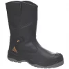 Site Hydroguard Safety Rigger Boots Black Size 8