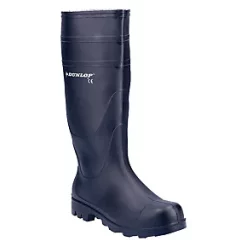 Dunlop Universal Metal Free Non Safety Wellies Black Size 12