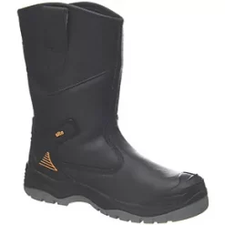 Site Hydroguard Safety Rigger Boots Black Size 12