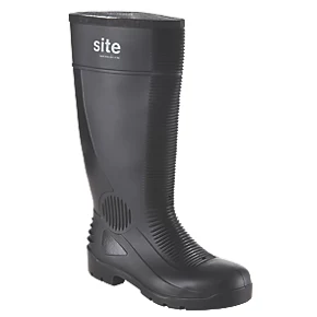 Site Trench Safety Wellies Black Size 11 1 Site Trench Safety Wellies Black Size 11