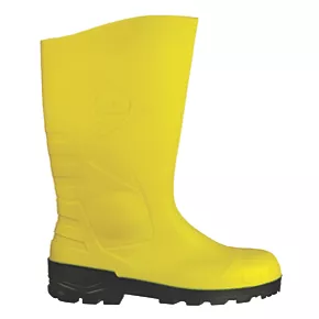 Dunlop Devon Safety Wellies Yellow Size 11 4 Dunlop Devon Safety Wellies Yellow Size 11 - Image 4