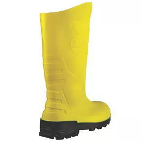 Dunlop Devon Safety Wellies Yellow Size 11 5 Dunlop Devon Safety Wellies Yellow Size 11 - Image 5