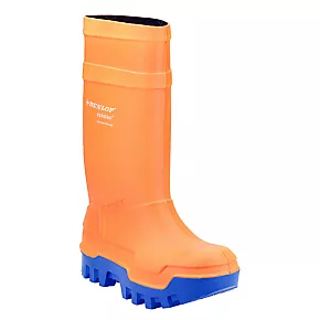 Dunlop Purofort Thermo+ Safety Wellies Orange Size 10 1 Dunlop Purofort Thermo+ Safety Wellies Orange Size 10