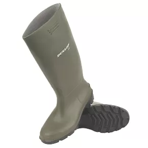 Dunlop Pricemaster Metal Free Non Safety Wellies Green Size 12 1 Dunlop Pricemaster Metal Free Non Safety Wellies Green Size 12