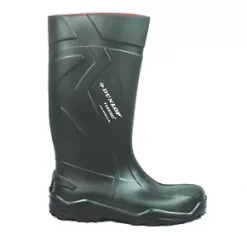 Dunlop Purofort+ Safety Wellies Green Size 7 10 Dunlop Purofort+ Safety Wellies Green Size 7 -Deals Safe Step Boots Store 36792 A4