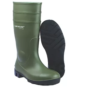 Dunlop Protomastor 142VP Safety Wellies Green Size 4 2 Dunlop Protomastor 142VP Safety Wellies Green Size 4 - Image 2