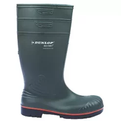 Dunlop Acifort Safety Wellies Green Size 7 -Deals Safe Step Boots Store 39510 A3