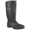 Dunlop Pricemaster 380PP Metal Free Non Safety Wellies Black Size 8