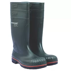 Dunlop Acifort Safety Wellies Green Size 8 -Deals Safe Step Boots Store 48550 A2