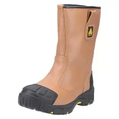 Amblers FS143 Safety Rigger Boots Tan Size 11 6 Amblers FS143 Safety Rigger Boots Tan Size 11 -Deals Safe Step Boots Store 520JV A1