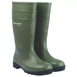 Dunlop Protomastor Safety Wellies Green Size 5 -Deals Safe Step Boots Store 63365 A2