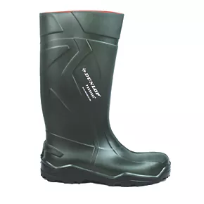 Dunlop Purofort+ Safety Wellies Green Size 9 5 Dunlop Purofort+ Safety Wellies Green Size 9 - Image 5