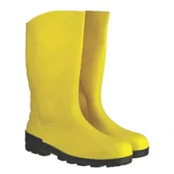 Dunlop Devon Safety Wellies Yellow Size 6 -Deals Safe Step Boots Store 68362 A2
