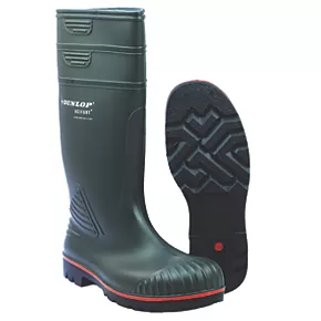 Dunlop Acifort Safety Wellies Green Size 12 2 Dunlop Acifort Safety Wellies Green Size 12 - Image 2