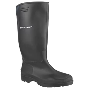 Dunlop Pricemaster 380PP Metal Free Non Safety Wellies Black Size 9 1 Dunlop Pricemaster 380PP Metal Free Non Safety Wellies Black Size 9