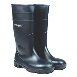 Dunlop Protomastor Safety Wellies Black Size 11 -Deals Safe Step Boots Store 96485 A2